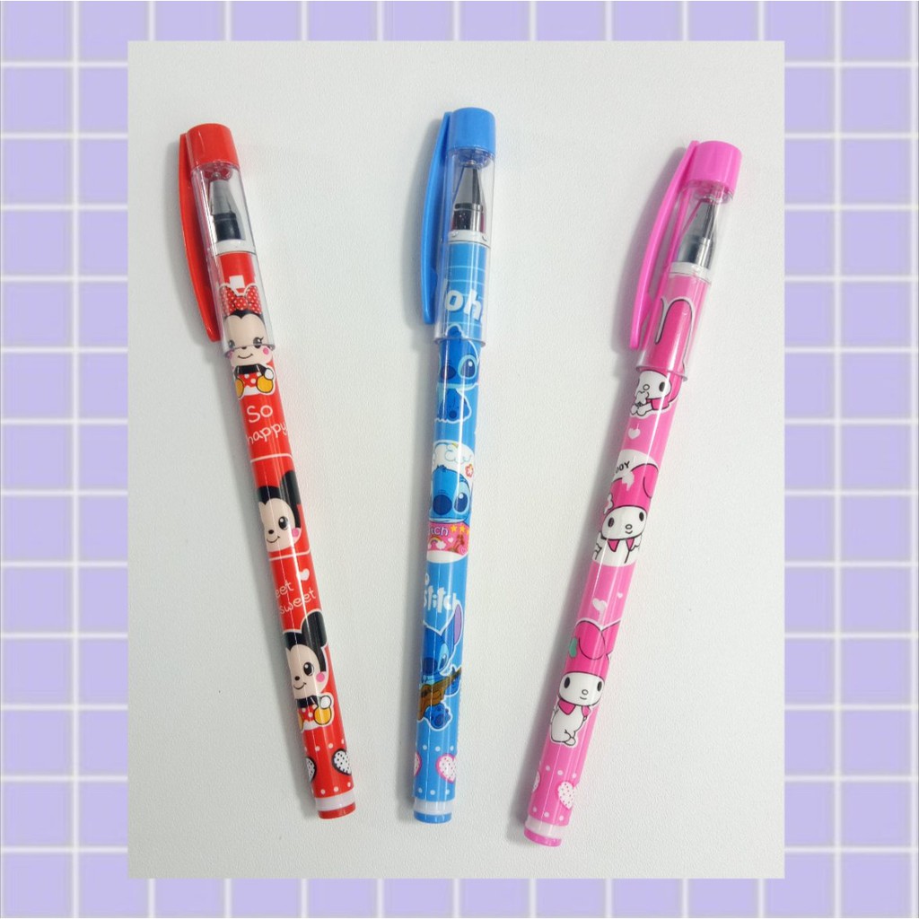 

MIKAOS PULPEN GEL KARAKTER TSUM, MELODY, STITCH