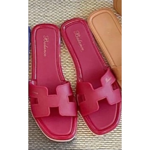 Sandal Jelly  1838 X1 H POLOS BALANCE-MERAH
