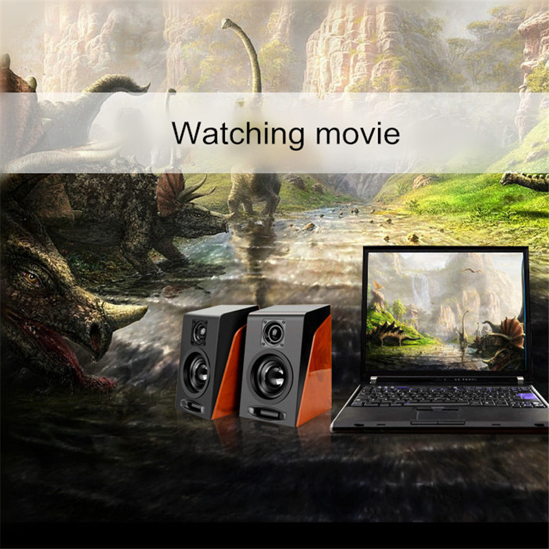 First Eye 950 HiFi Desktop Multimedia Stereo Speaker 2.0 Channel -HTM