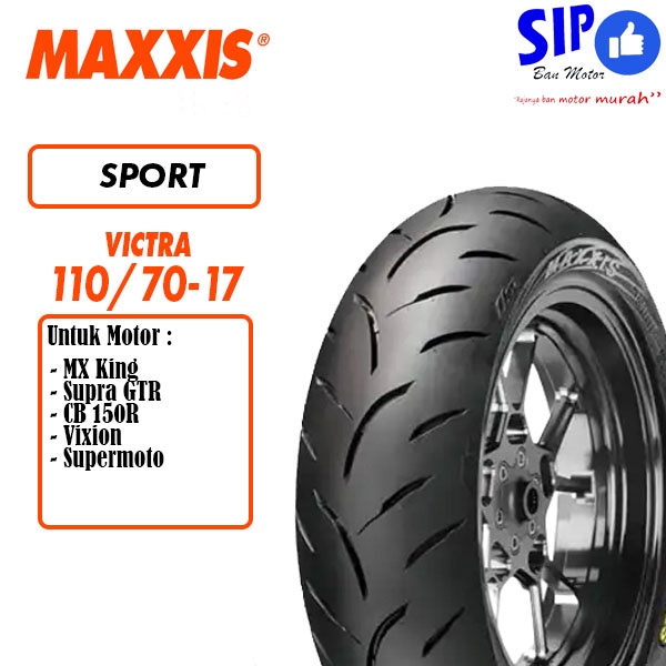 Ban motor sport Maxxis Victra 110 70 17 tubeless S98 ST