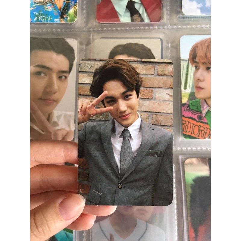 photocard pc kai exo growl
