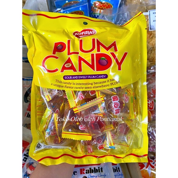 

Permen Plum Naraya 340gram Seng Kiam Bue Plum Candy Ham moi Kiamboi Kiamboy Sour and Sweet