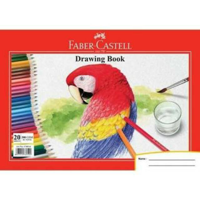 

Drawing Book Faber Castell A4 / Buku gambar A4 Faber - Castell
