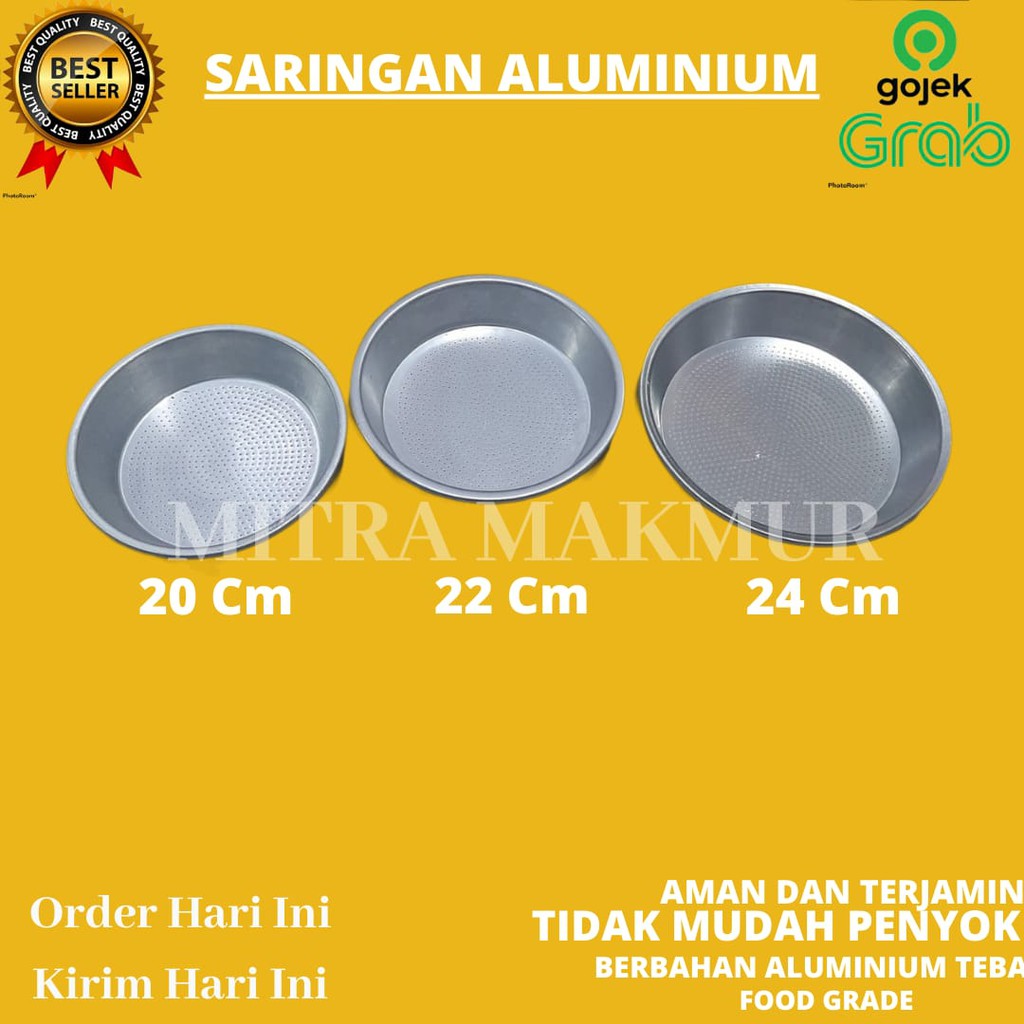 NEW!! SARINGAN ALUMINIUM JAWA SIZE 20-22-24 CM