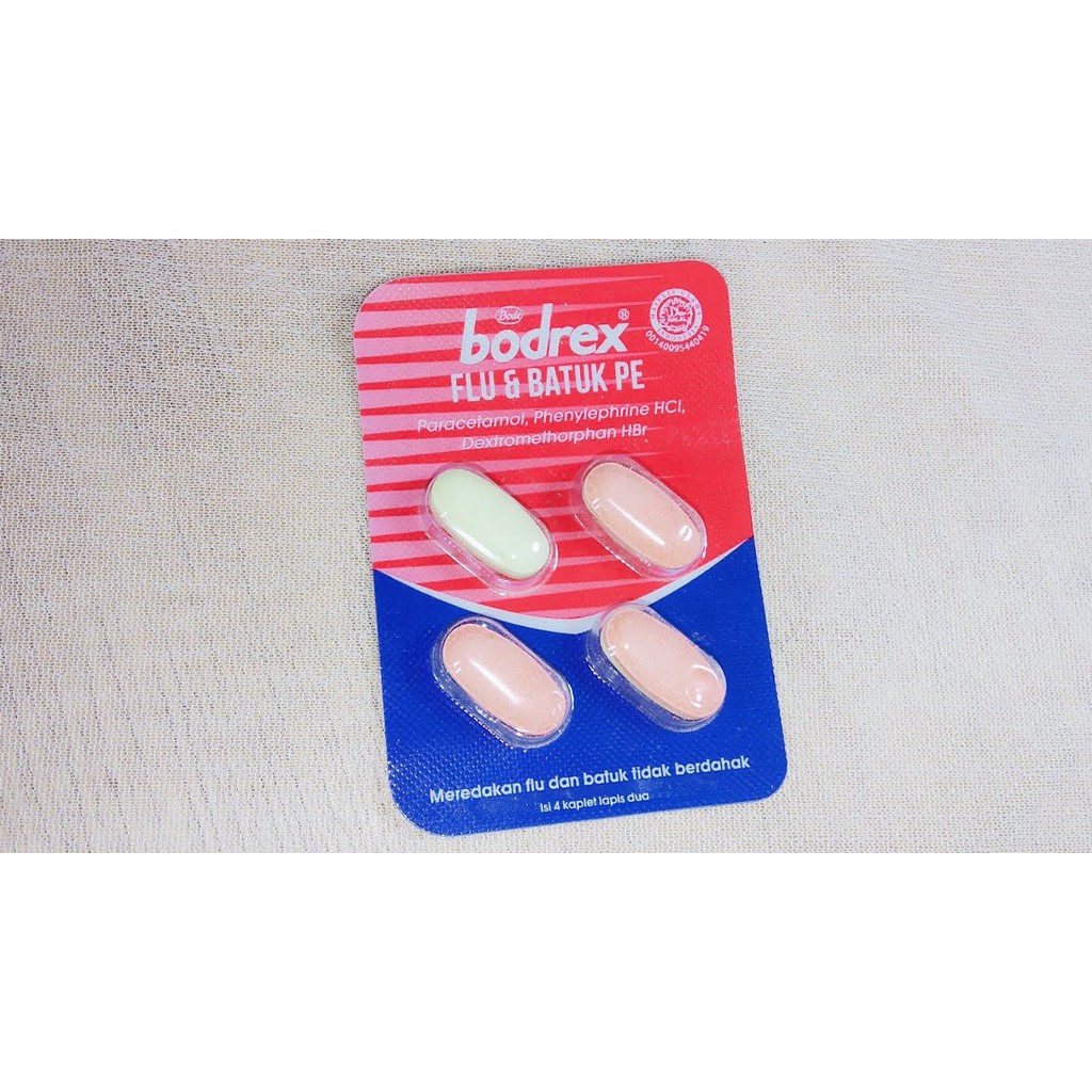 Bodrex Flu & Batuk 4 Kaplet / Sakit Kepala / Hidung Tersumbat-3