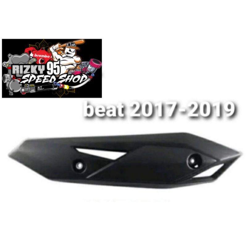 tutup knalpot cover Kenalpot Plastik Honda beat 2017-2019 Cover Knalpot Semua Honda 2017_2019