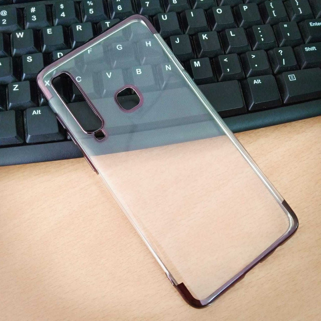 Pruduck original Samsung Galaxy A9 2018 Shiny Transparen Bening Ultra Thin TPU Soft cas