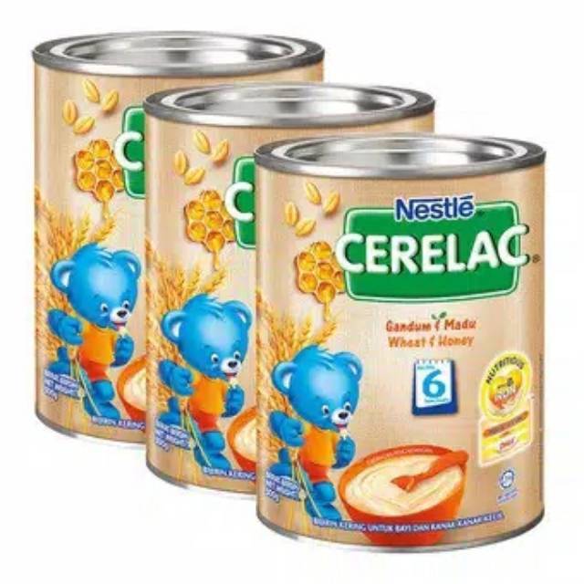 CERELAC NESTLE GANDUM DAN MADU MAKANAN BAYI 500 GRAM