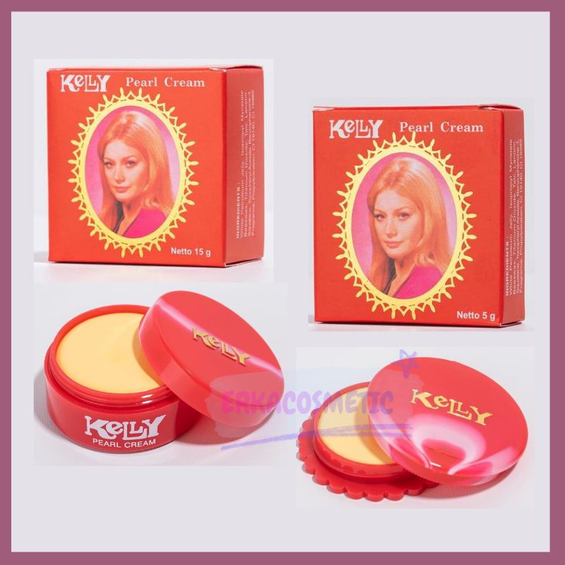 KELLY PEARL CREAM/CREAM WAJAH KELLY/CREAM PENCERAH WAJAH KELLY