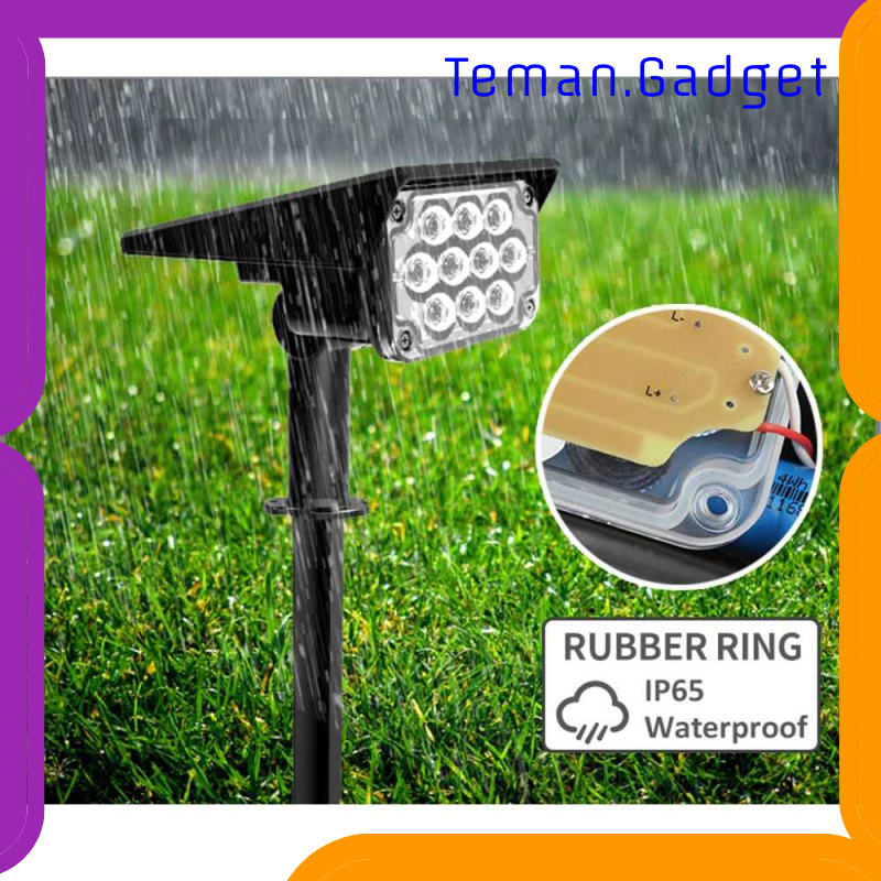 TG-DG339 T-SUN LAMPU TAMAN OUTDOOR SOLAR POWER WATERPROOF 20 LED - TS-G2202-60