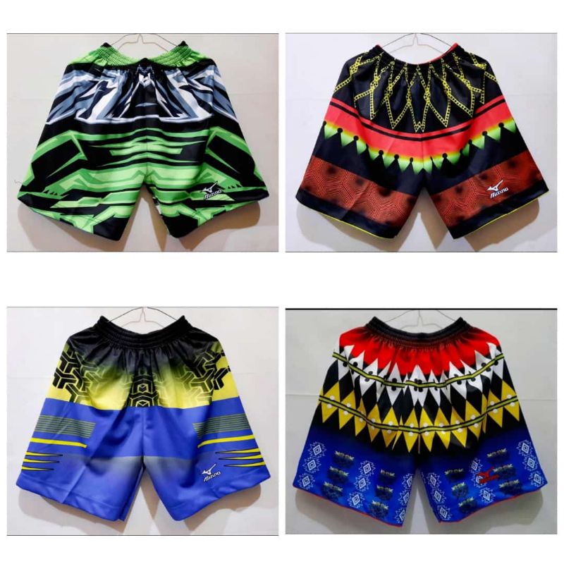 Celana Olahraga Fullprinting Volleyball Voli Ball Mizuno Asic Pria Wanita terbaru terbaik termurah b