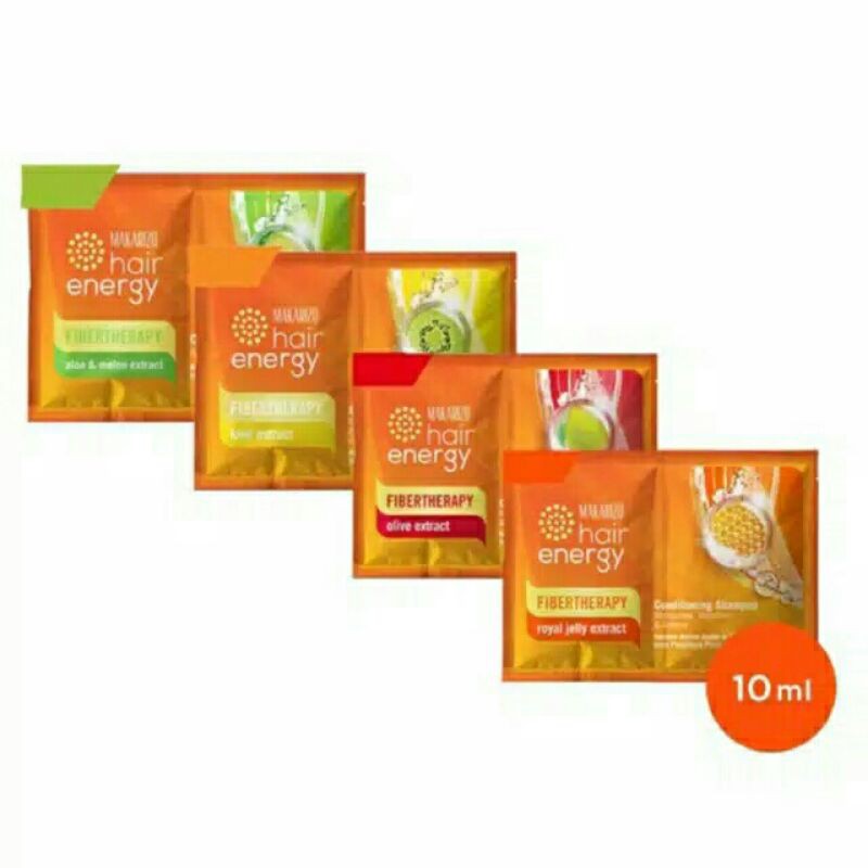 MAKARIZO Shampoo Hair Energy SACHET 10ml Satuan