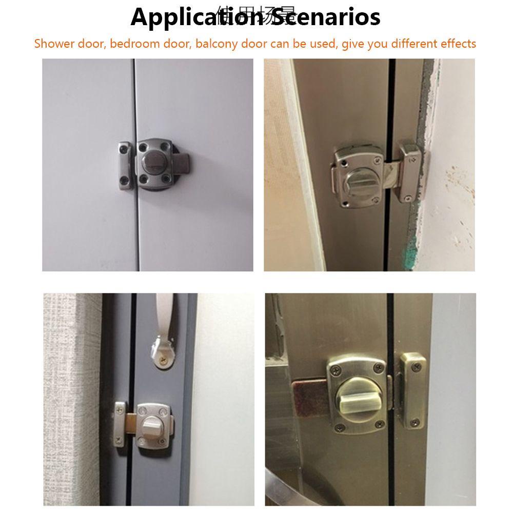 Suyo Grendel Pintu Professional Pengaman Rumah Rotatry Switch Gate Latch