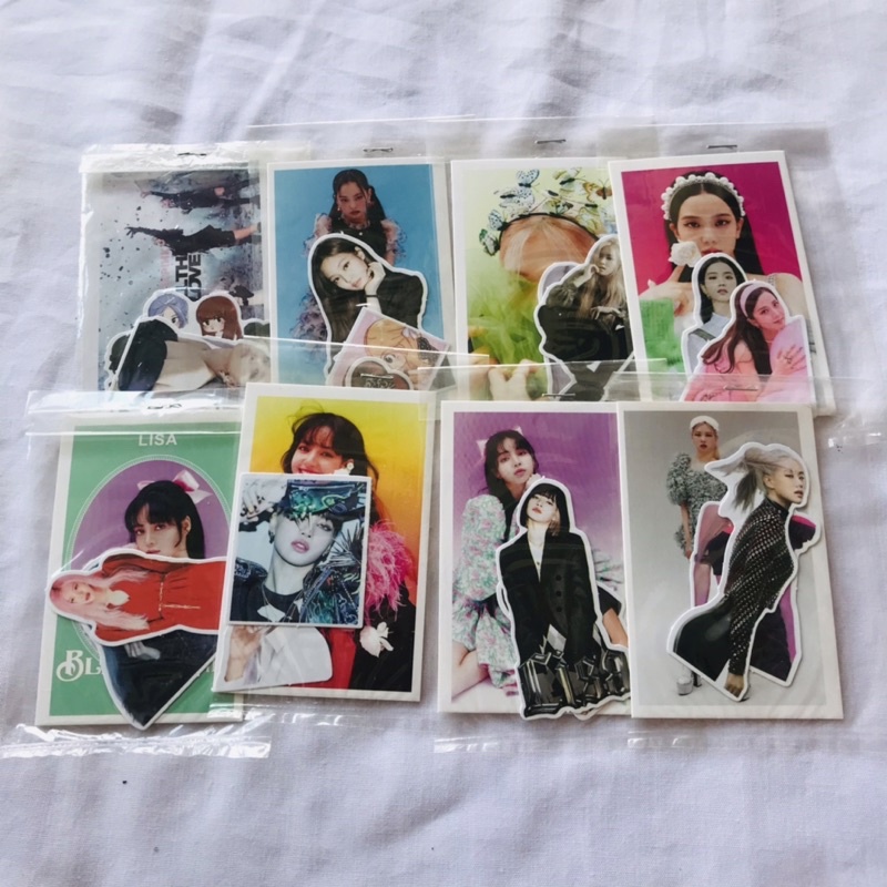 STICKER BLACKPINK PHOTOCARD BLACKPINK