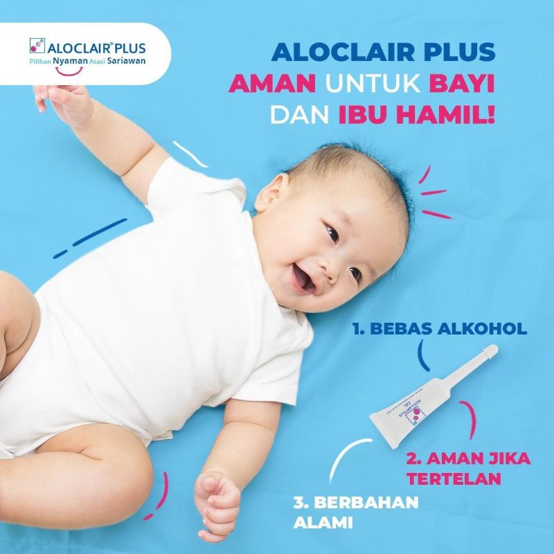 ALOCLAIR PLUS OBAT SARIAWAN - GEL MOUTHWASH DAN SPRAY