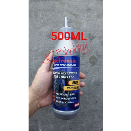 Cairan anti bocor ban tubeless mobil PETROASIA 500ml