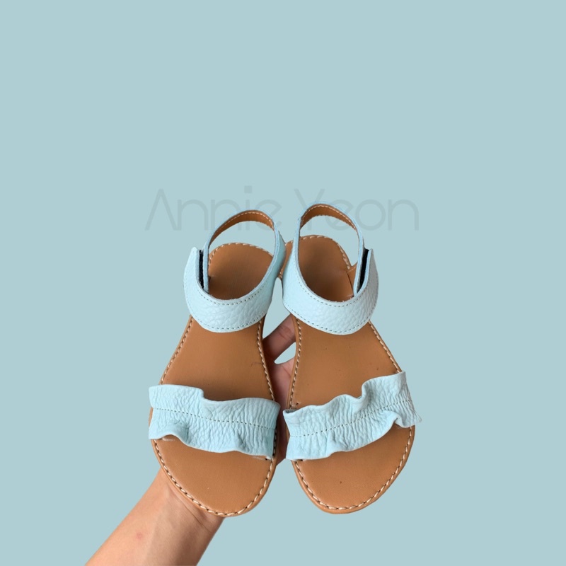 (no21-25) SEPATU SANDAL ANAK KULIT SAPI ASLI GARUT