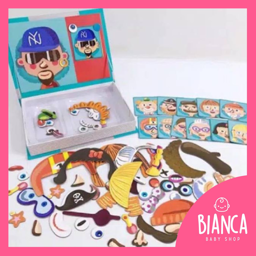 BIANCA - Magnetic Book / Magnetic Puzzle