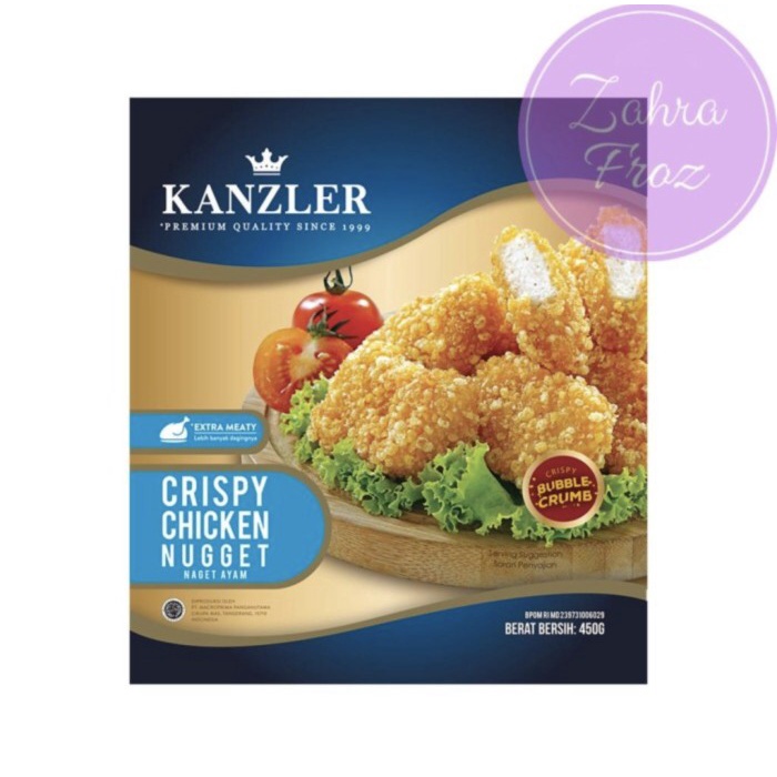 

KANZLER CRISPY CHICKEN NUGGET 450 GR - BARU