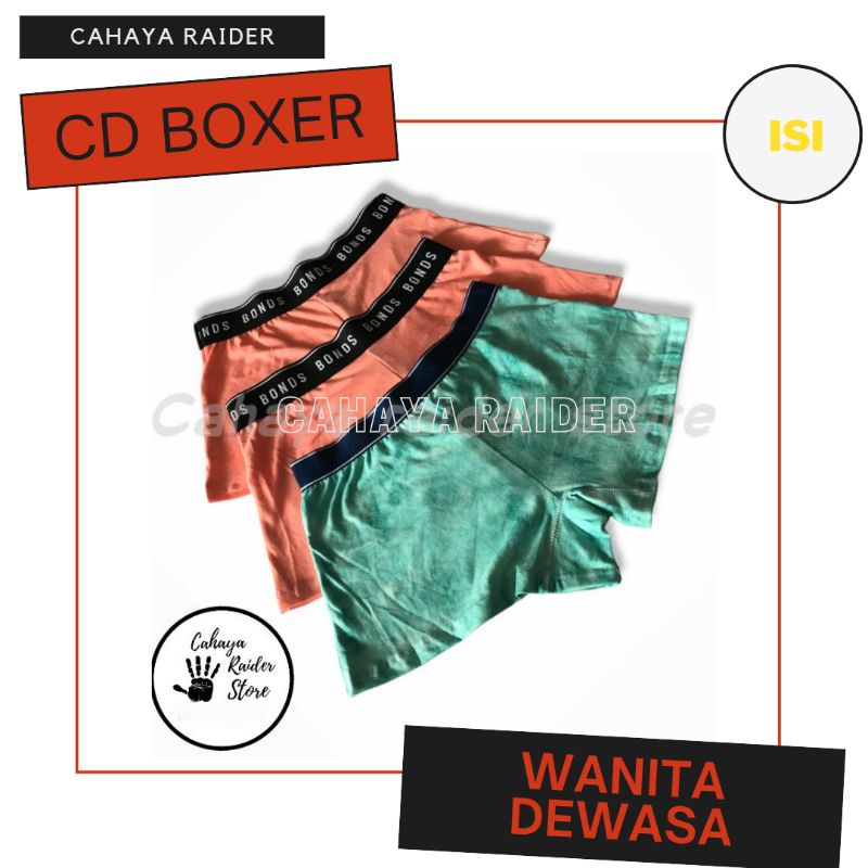 Craider-Celana Dalam Wanita Boxer hot pants