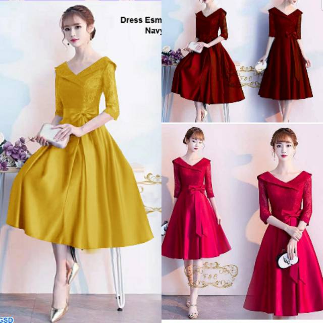 Party dress - baju pesta wanita terbaru