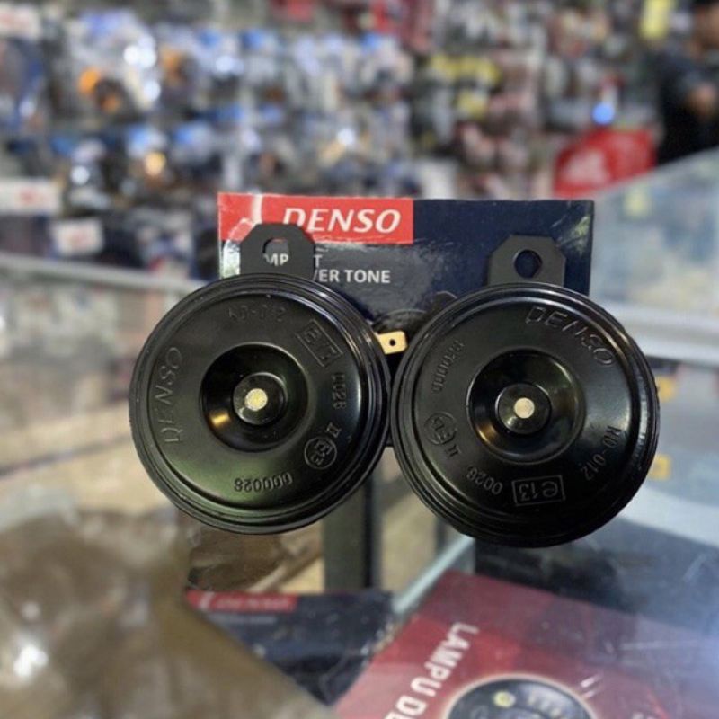 BEL KLAKSON MOTOR DENSO SUARA AVANZA 2biji / bel hella suara tin