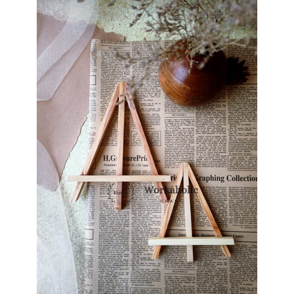 Standing Foto Mini Akrilik Holder Mini Akrilik Perlengkapan Kado Gift Wisuda Bahan Kado Aksesoris Ka