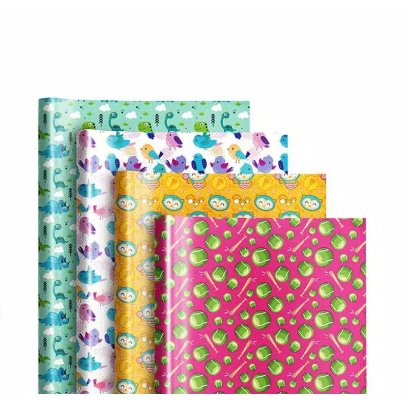 

Grosir Kertas Kado Kiky 1Pak Isi 50 Lembar