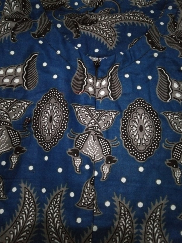 Gamis Batik (cod) Manggar Gamis Batik Pesta Model Terbaru