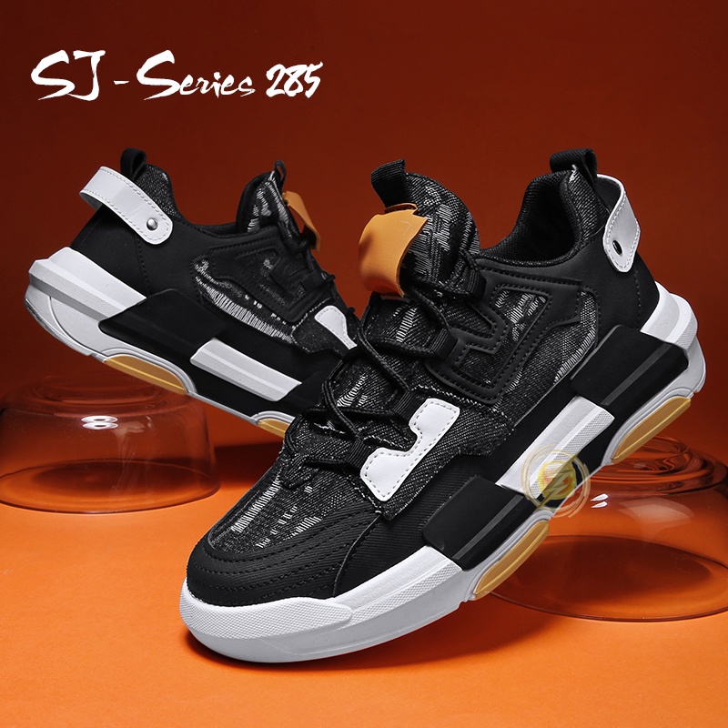 [J.walk] Sepatu Pria Sneakers Bertali untuk Hangout Motif Keren dan Trendy Kualitas Premium -285