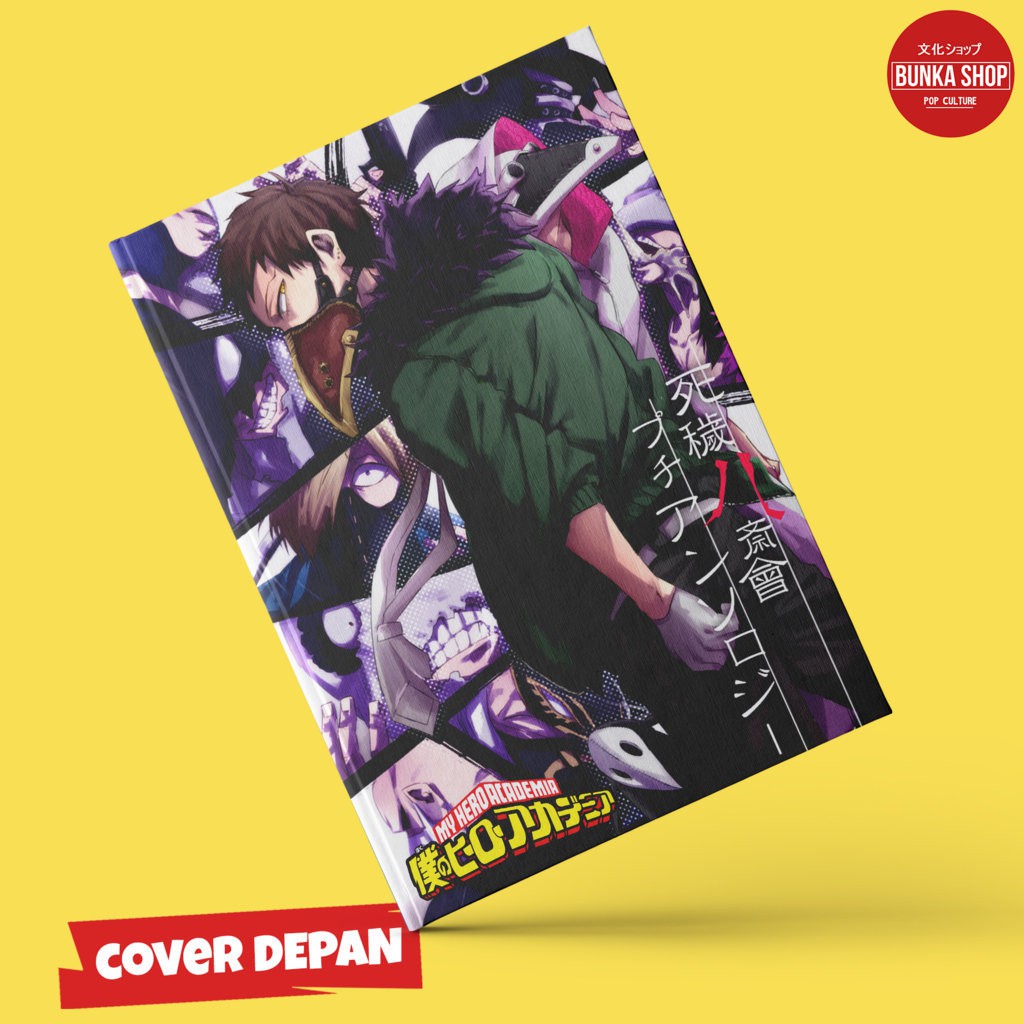 

Note Book Hardcover Anime Boku no Hero Academia Overhaul Ukuran A5 Jurnal Agenda Planner Notebook Gift Couple