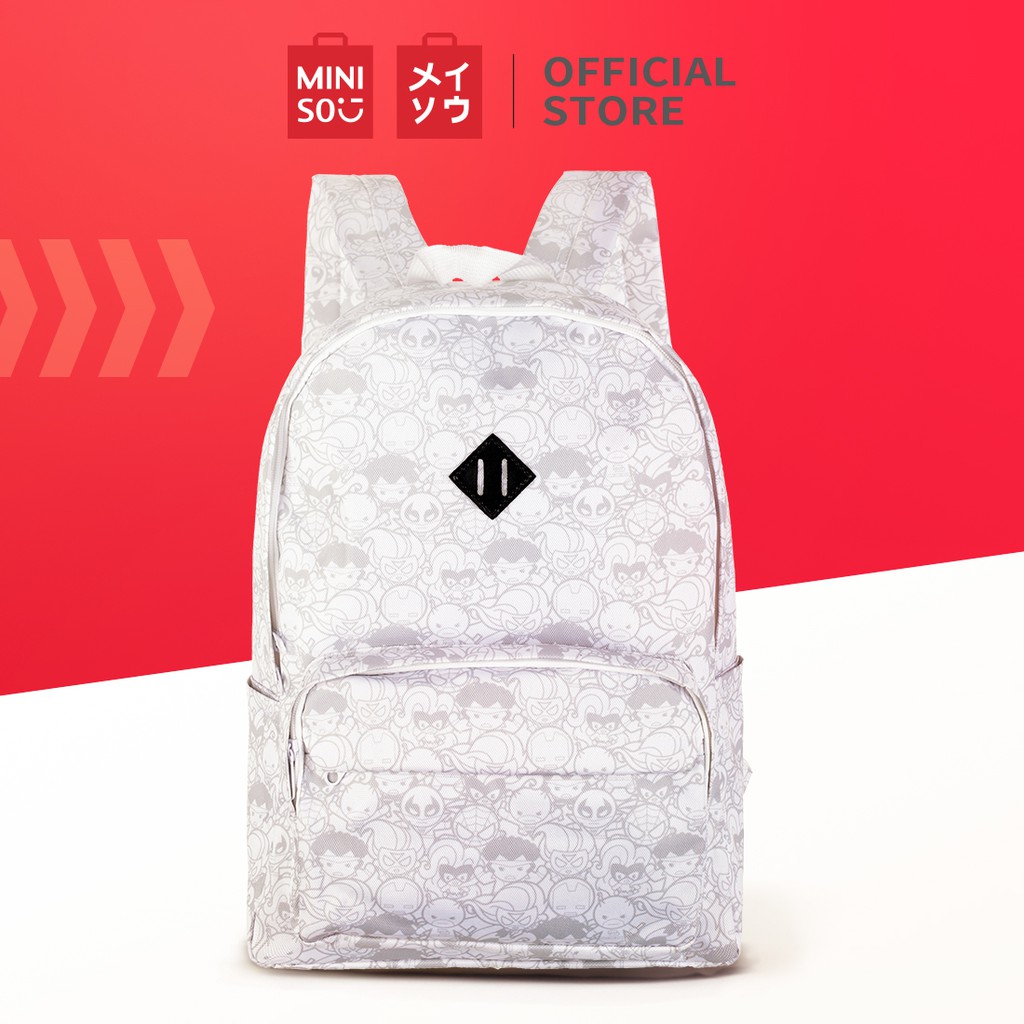 Miniso Official Marvel Tas Ransel / Tas Sekolah / Backpack / Tas Punggung Wanita & Pria & Anak