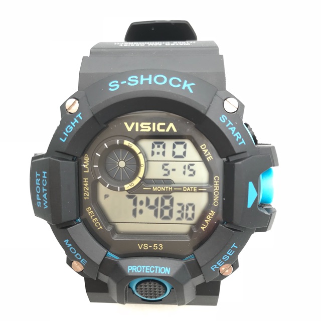 Visica Original Jam Tangan Pria Sporty Digital Water Resistent