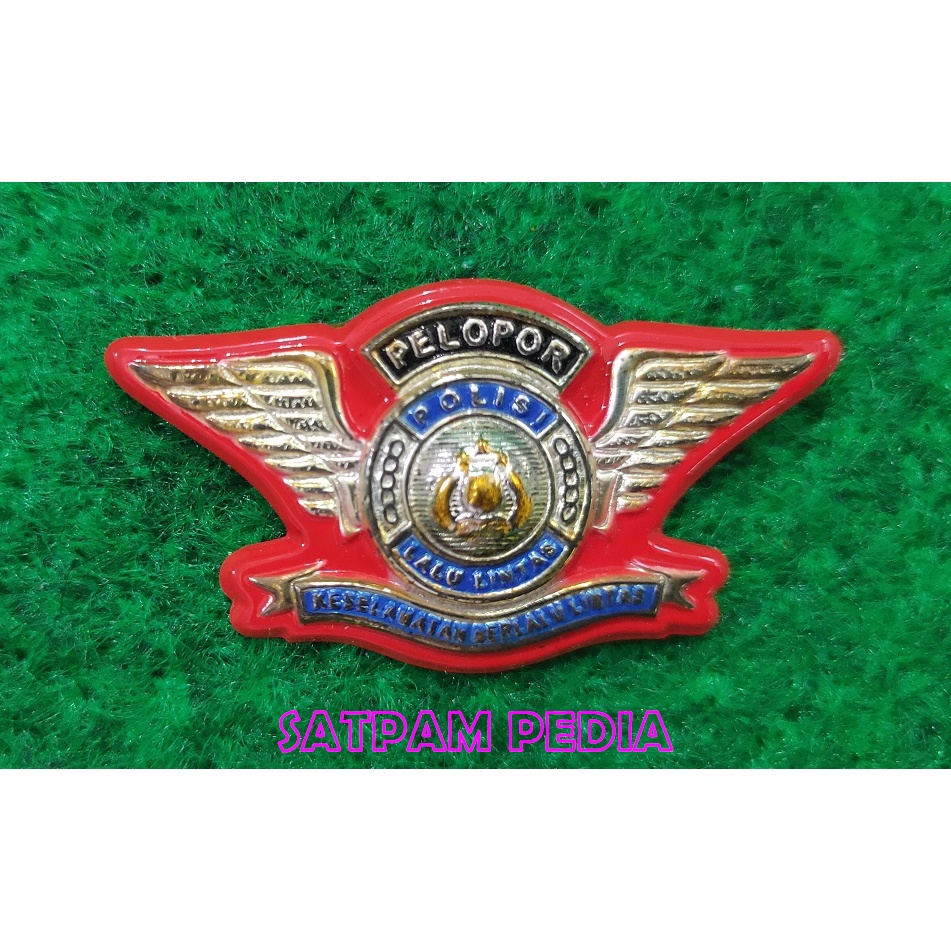 Pin Pelopor Keselamatan Lantas Loind - Wing Pelopor Keselamatan Lantas