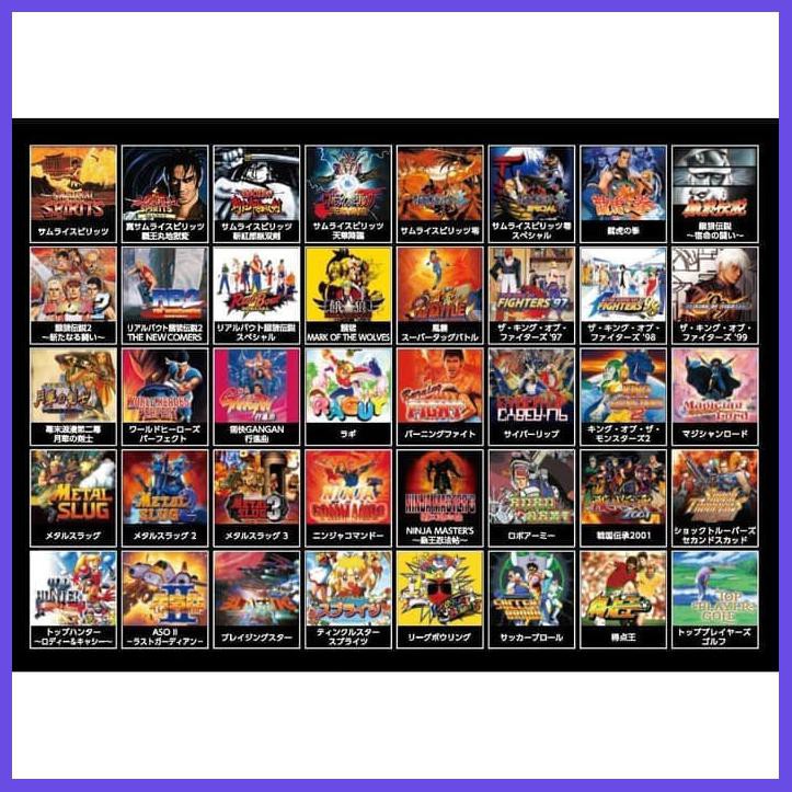 LIMITED EDITION NEO GEO MINI GAME HAOHMARU / SNK