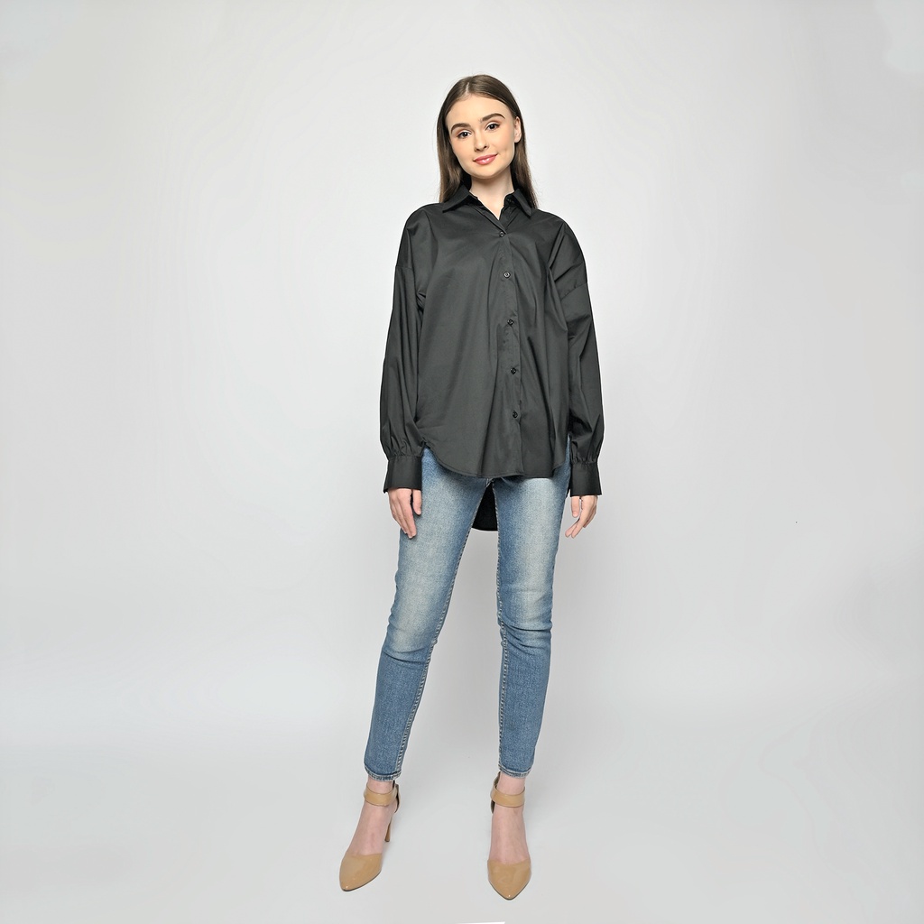 Oversized Poplin Shirt (Kemeja Oversize)