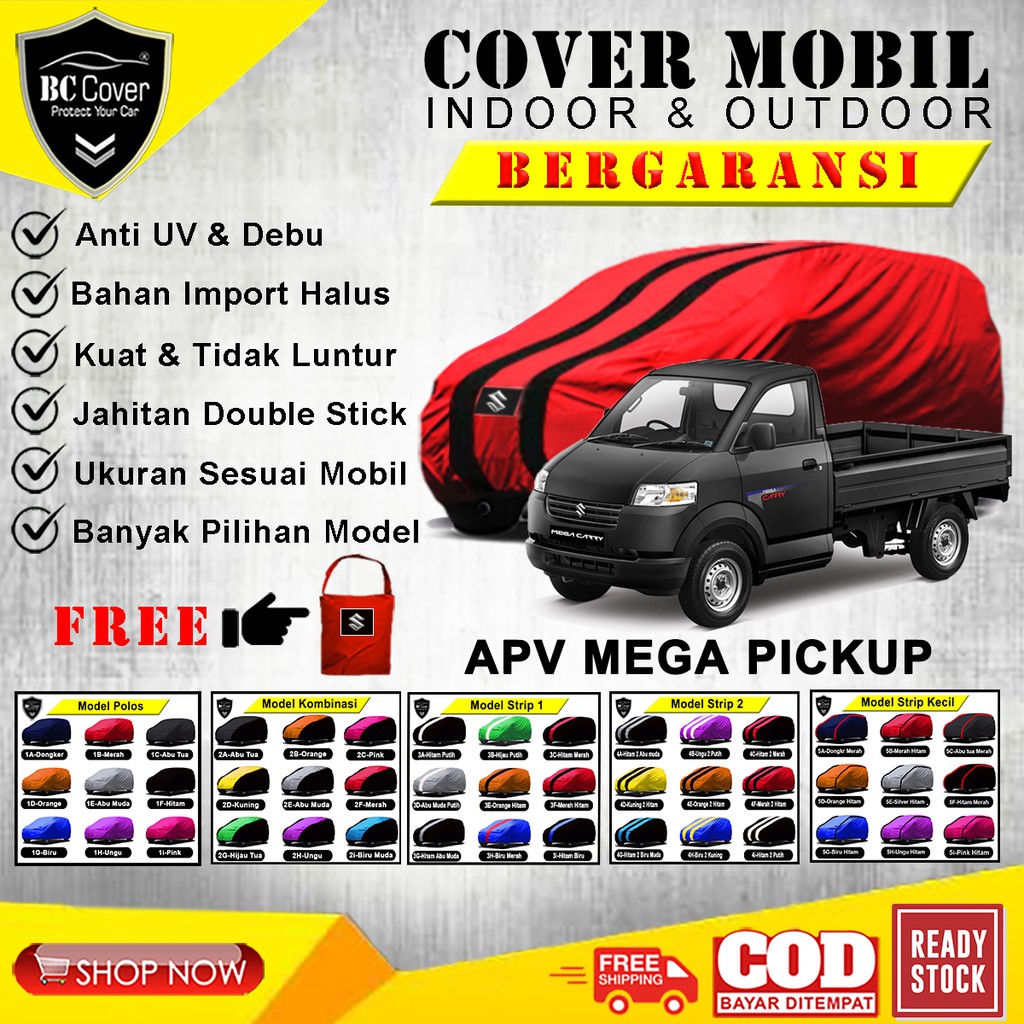 Cover Mobil Suzuki APV Mega Carry, Sarung Mobil APV Mega Carry , Selimut Mantel Penutup Mantol Jas Kerudung Pelindung Tutup Outdoor