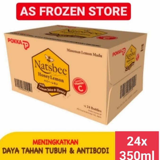 

Pokka Natsbee Honey Lemon 350ml 1 Dus isi 24 Pcs