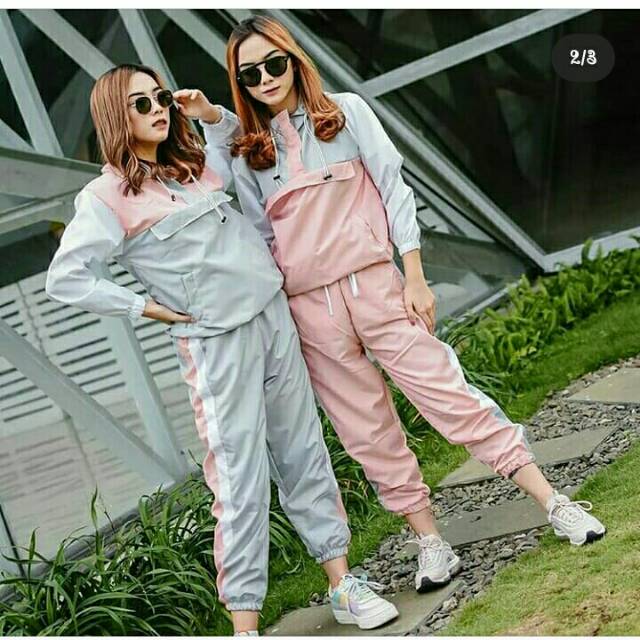 Barbie Sporty set / Baju olahraga wanita/sporty wanita /baju jogging