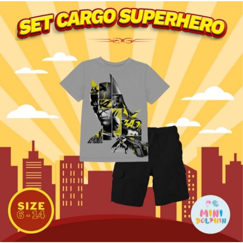 Mini Dolphin Set Cargo Superhero