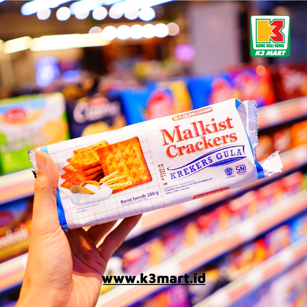 

Kg Malkist Crackers Gula 200gr