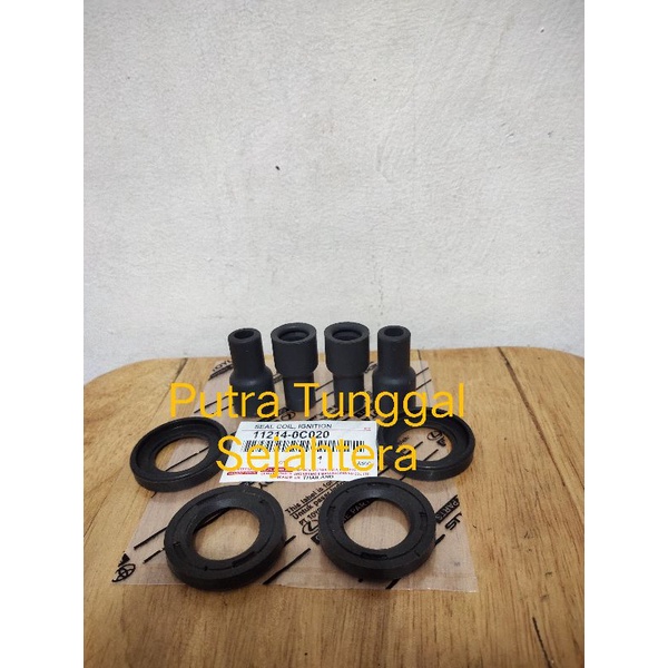 Seal Coil Karet Koil Original Innova Bensin Hilux Bensin S.C Harga Set
