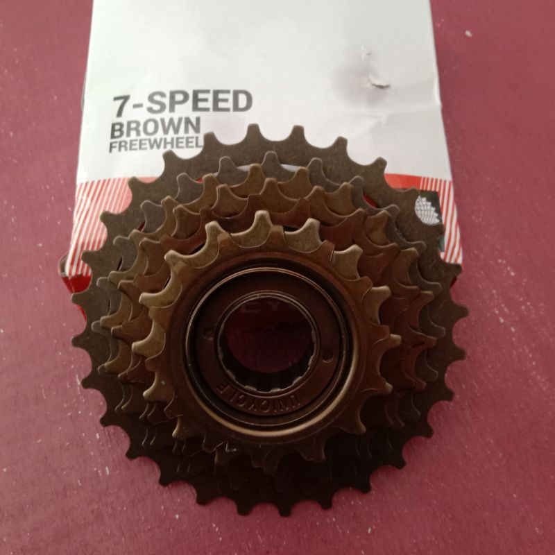 sprocket 7 speed / 8 speed freewheel 7 &amp; 8 speed unicycle