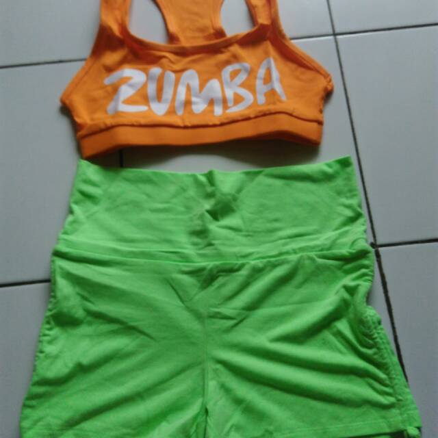 Baju senam / zumba/aerobik/yoga/stelan baju senam