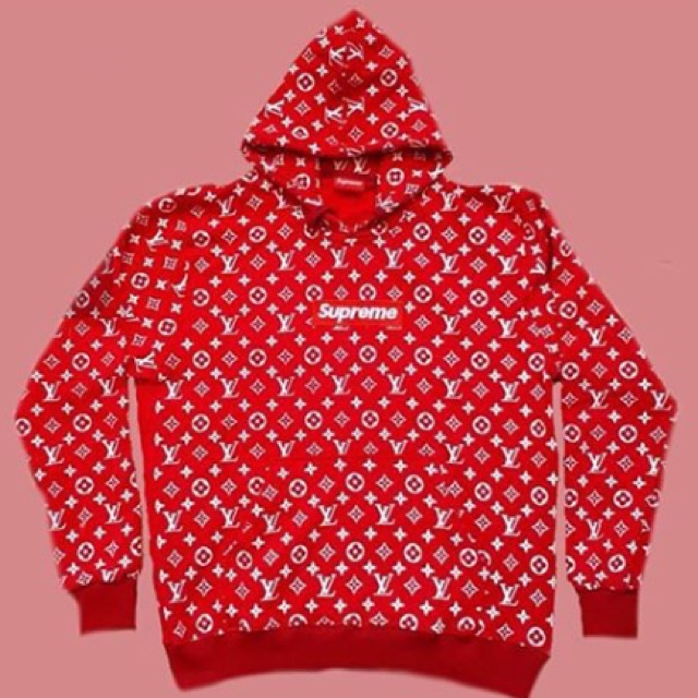 supreme lv black hoodie