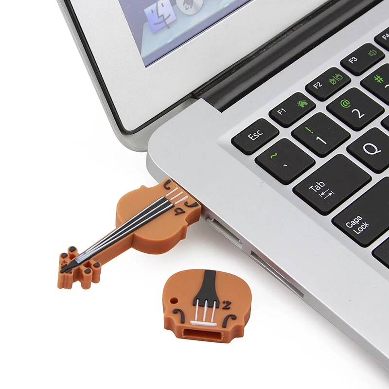 Flash Disk USB 1TB Bentuk Gitarbiola Cello