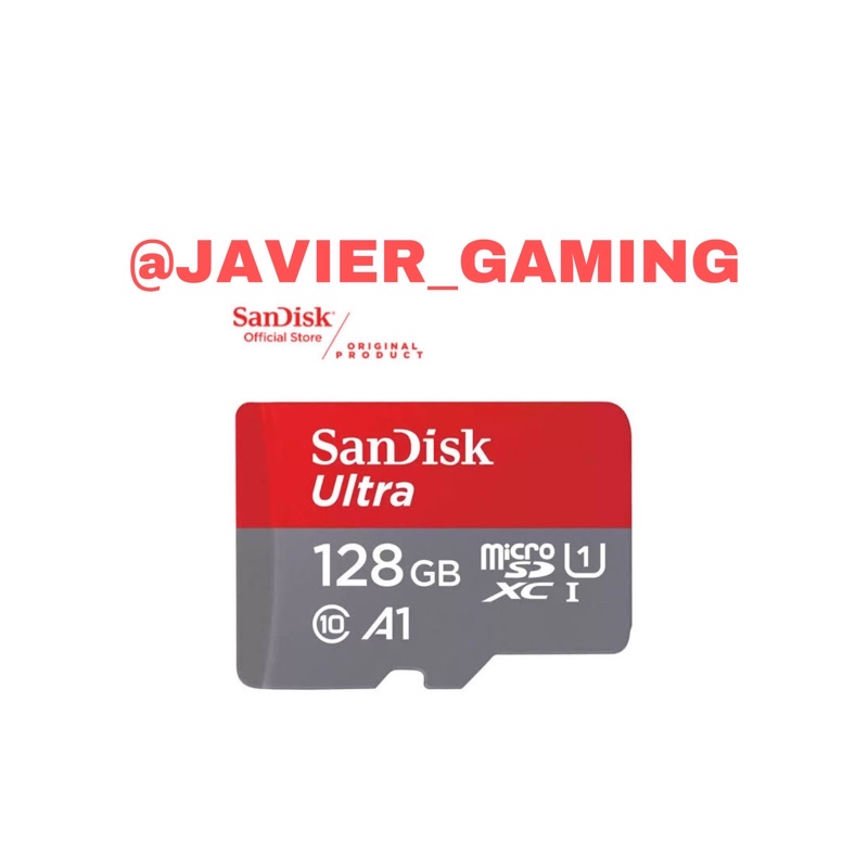 SD CARD SANDISK 128GB - ORIGINAL NINTENDO SWITCH