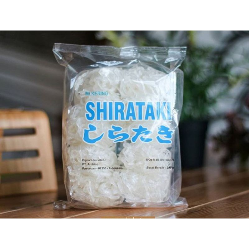 

Mie Kering Shirataki - Dry Shirataki