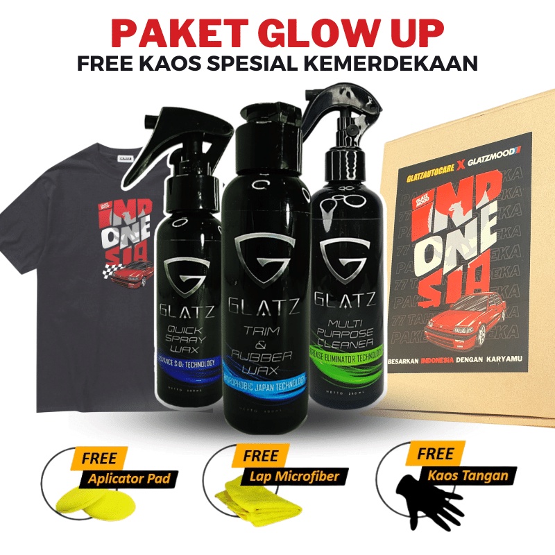 PAKET MERDEKA PERAWATAN MOBIL GLATZ AUTOCARE