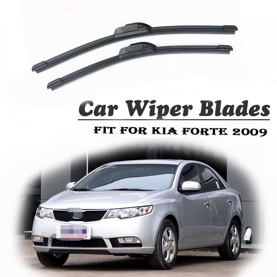 1 Set Karet Wiper Kaca Depan Mobil Pengganti Untuk Kia Forte 2018 2017 2016 2015 2014-2008